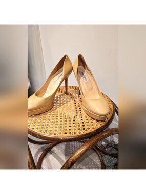 Jimmy Choo Nude platform heel shoes size 40 eur